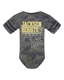 Jackson Heights Camo Print Onesie