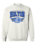 Holton White Crewneck Sweatshirt