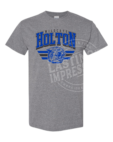 Holton Graphite Heather Adult T-Shirt
