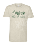 Teach, Love, Cobras Softstyle Tee