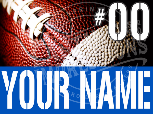 Football Yard Sign – Lasting Impressions of Kansas