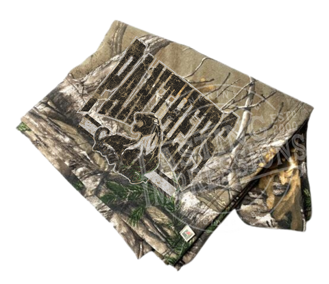 Royal Valley Camo Blanket