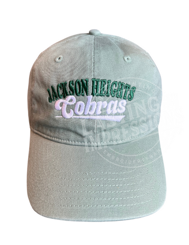 Jackson Heights Pigment Unstructured Green Cobra Tail Hat