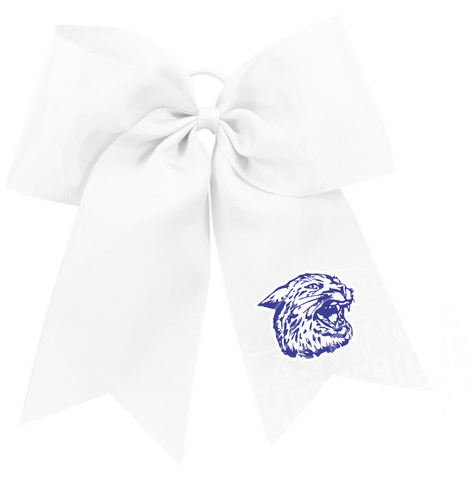 Holton Wildcats Ponytail Bow