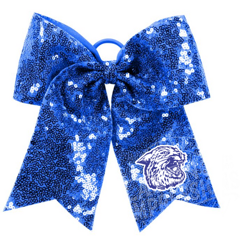 Holton Wildcats Ponytail Bow
