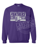 Royal Valley Panthers Purple Crewneck